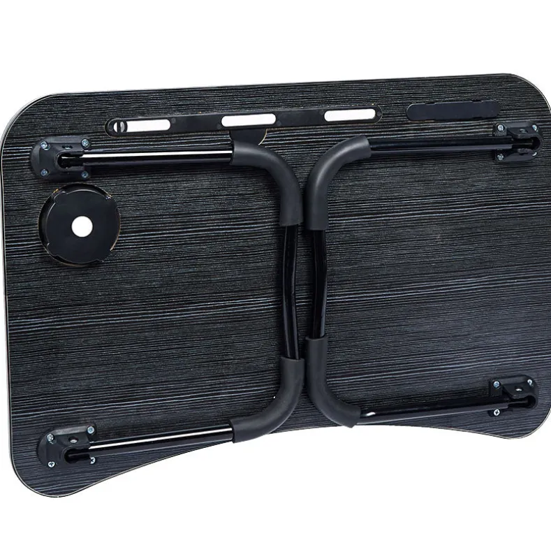 Folding Lap Desk With 4 USB-A Ports And Fan