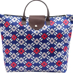 Folding Tote Bag with Zipper