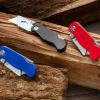 Folding Utility Knife Set of 3 Comfort Grip 10 Replacement Blades