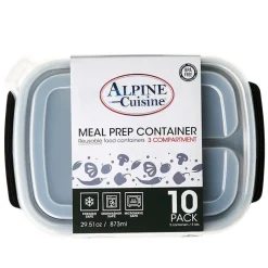 Food Storage Containers for Meal Prep - 10-Pc.
