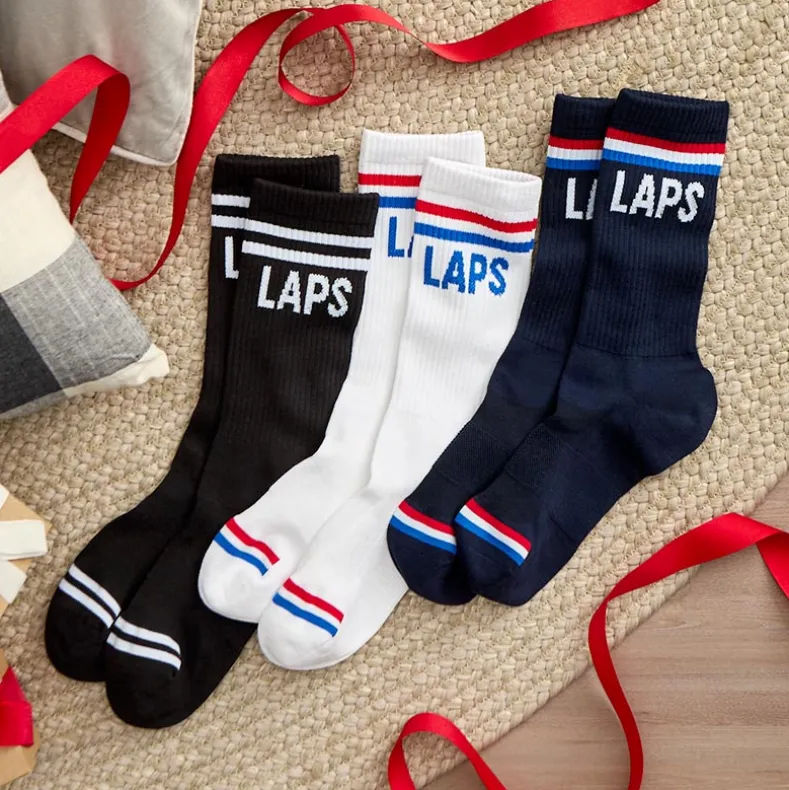Fourlaps Men's Crew Socks