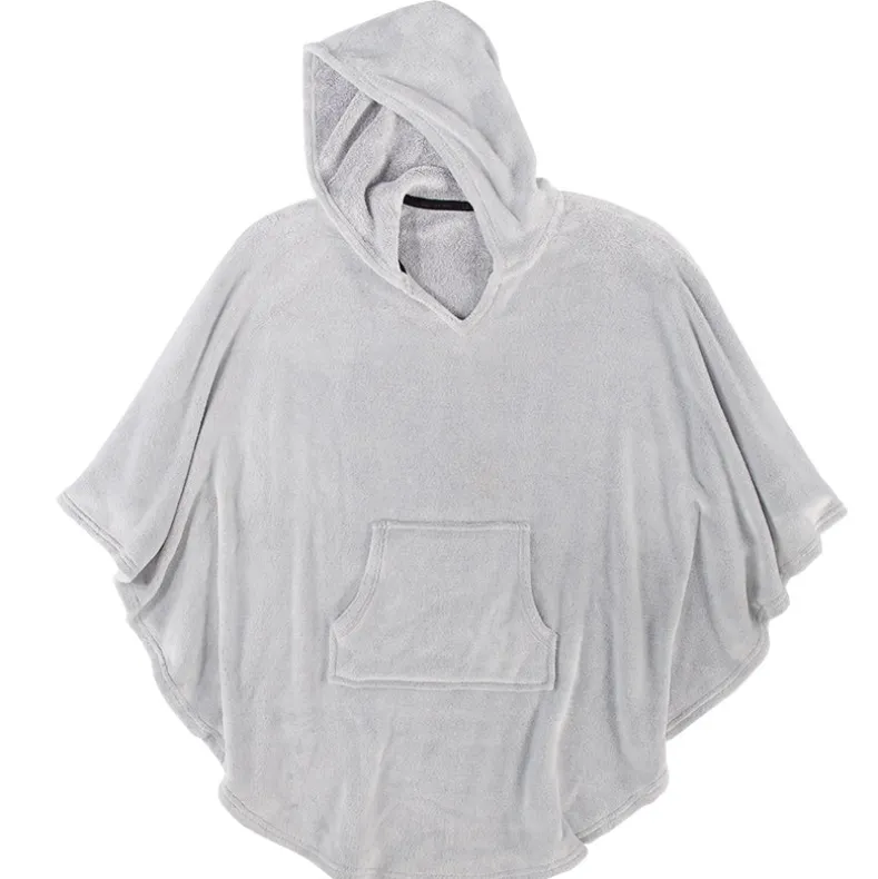 Frosted Plush Ponchos
