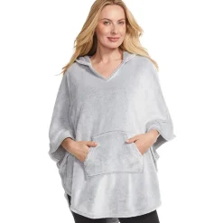 Frosted Plush Ponchos
