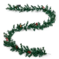 9-Ft. Lighted Garland
