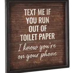 Funny Bathroom Wall Art