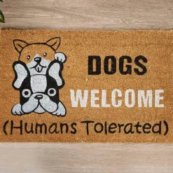 Funny Cat or Dog Coir Doormat 18