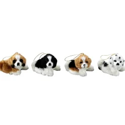 Furry Friends Dog Ornaments Set of 4