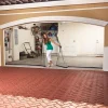 Garage Screen Doors-Ventilated, Transparent, with Magnetic Closure