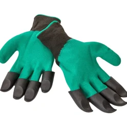 Gardening Gloves with Rubber Tipped Claws