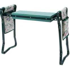 Garden Planting Bench 2 In 1 With Knee Saver And Tool Organizer