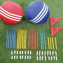 Giant Kick Croquet Game 11 Pc. Outdoor Play