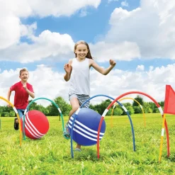 Giant Kick Croquet Game 11 Pc. Outdoor Play