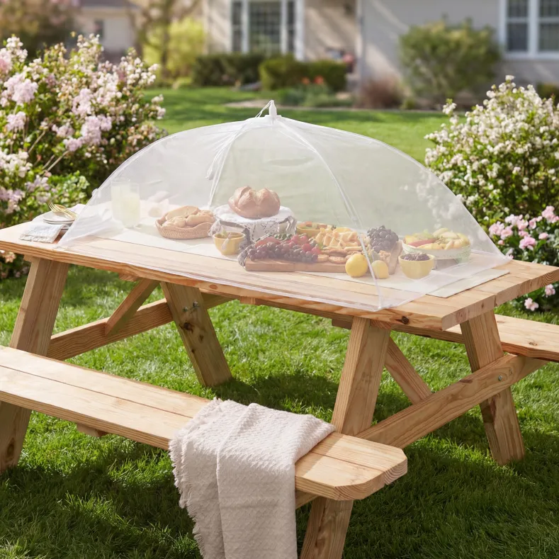 Giant Mesh Collapsible Food Cover for Outdoors