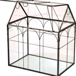 Glass And Metal Garden Terrarium