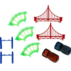 Glow-in-the-Dark 3-Tier Race Track 170-Pc.