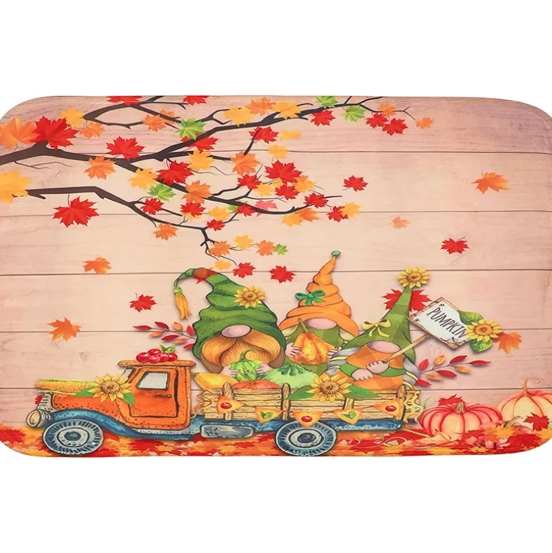 Gnome Autumn Truck Bathroom Set 16-Pc.