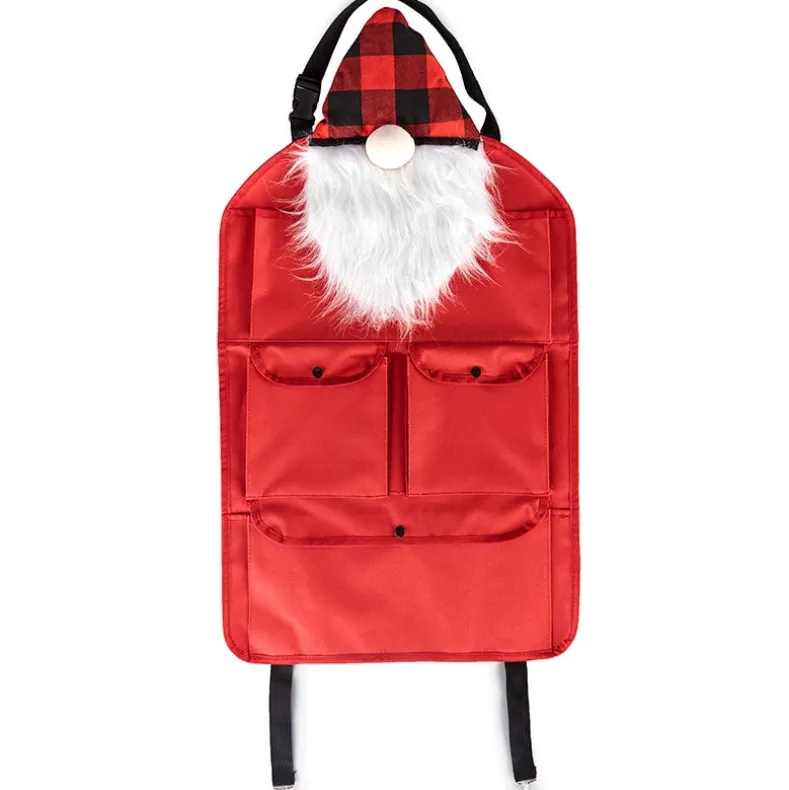 Gnome Back Seat Organizer-Adjustable Straps and Multiple Pockets