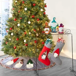 Gnome Tree Skirt or Stocking