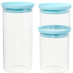 Godinger Glass Storage Containers - Set of 3
