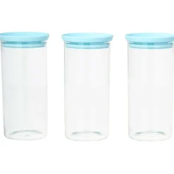 Godinger Glass Storage Containers - Set of 3