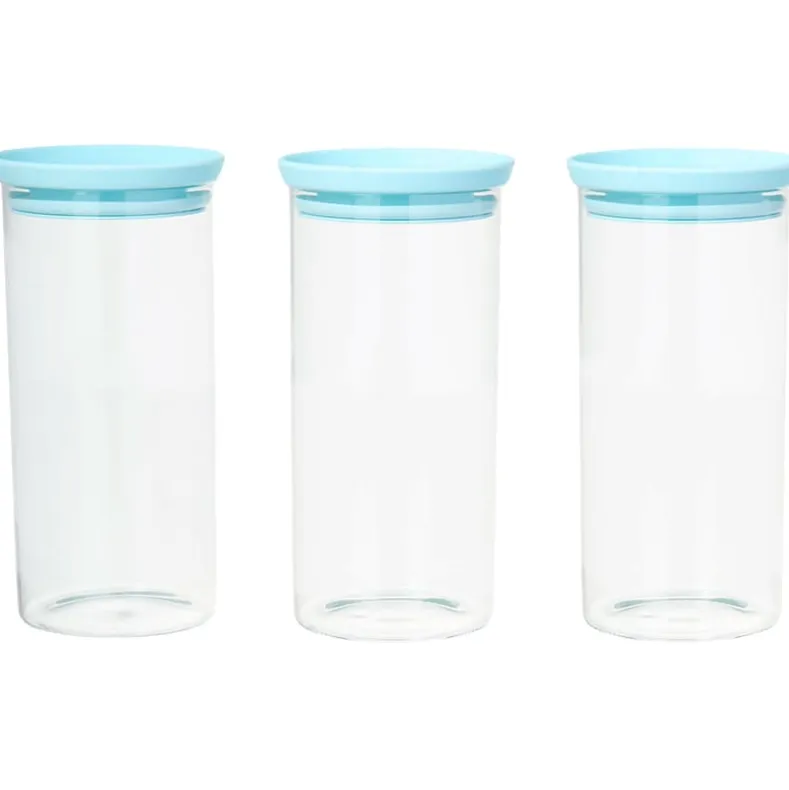 Godinger Glass Storage Containers - Set of 3