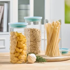 Godinger Glass Storage Containers - Set of 3