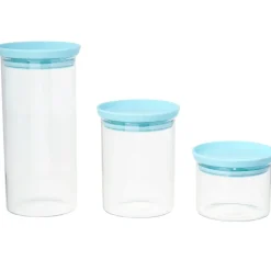 Godinger Glass Storage Containers - Set of 3