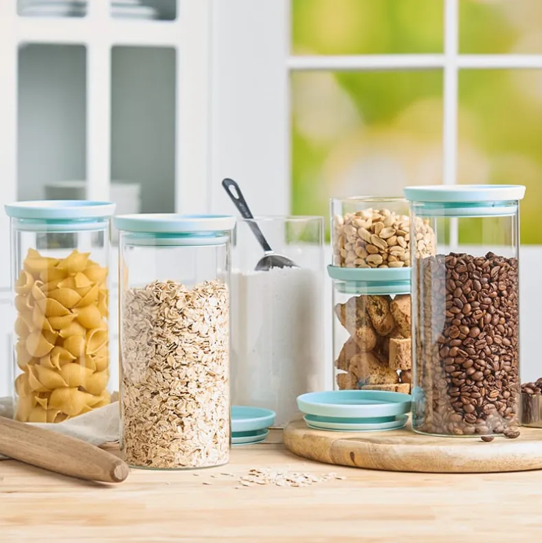 Godinger Glass Storage Containers - Set of 3