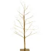 Golden Lighted LED Tree