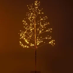 Golden Lighted LED Tree