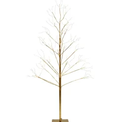 Golden Lighted LED Tree