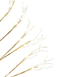 Golden Lighted LED Tree