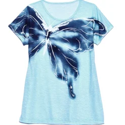 Graphic Print Tunic Top