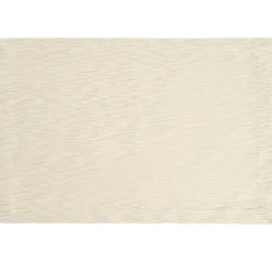 Grasscloth Weave Ivory Placemat 13" x 19"