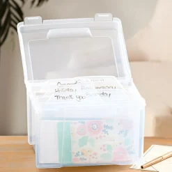 Greeting Card and Craft Keeper - 6 Labeled Dividers