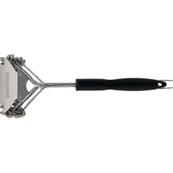 Guga Foods Grill Brush And Scraper Durable Stainless Steel Bristles
