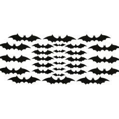 Halloween Bat Decor - 28 Piece Set