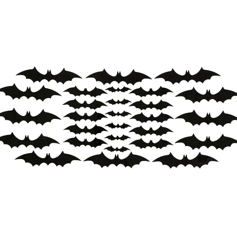 Halloween Bat Decor - 28 Piece Set