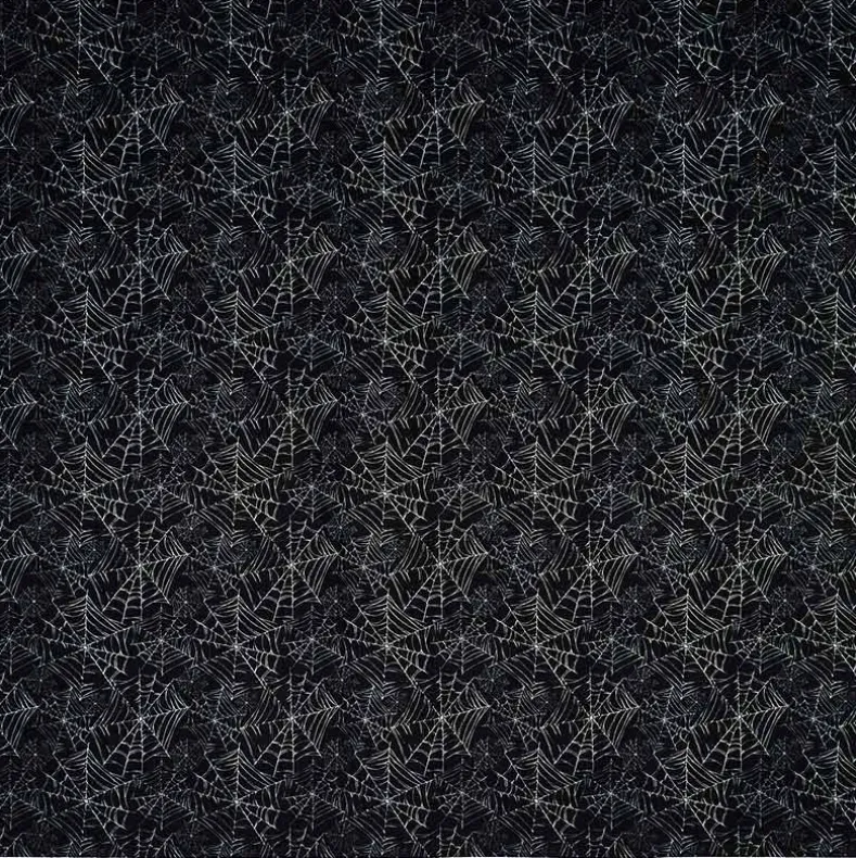 Halloween Bathroom Spider Themed Memory Foam Rug or Shower Curtain