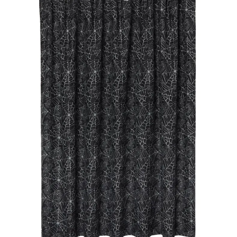 Halloween Bathroom Spider Themed Memory Foam Rug or Shower Curtain
