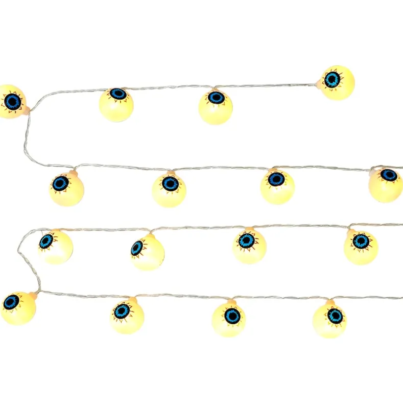 Halloween Eyeball String Lights LED 20 Piece Battery Operated