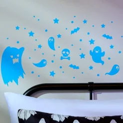 Halloween Glow-in-the-Dark Wall Decor - Ghost