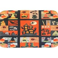 Halloween Patchwork Bath Decor 16-Pc. Set