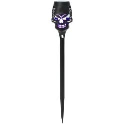 Halloween Skull Stake Solar