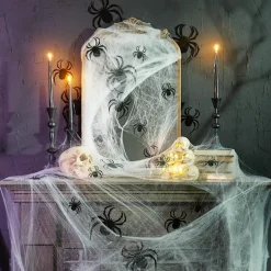 Halloween Spider Decor - 24 Piece Set