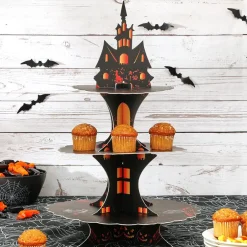 Halloween Spooktacular Dessert or Cupcake Display Stand 3-Tier