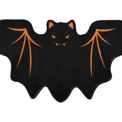 Halloween Themed Novelty Shaped Accent Kitchen Rug with Non-Skid Backing