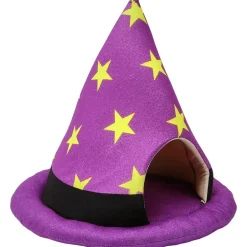 Halloween Witch Hat Cat Bed
