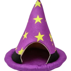 Halloween Witch Hat Cat Bed