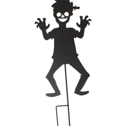 Halloween Zombie Stake Boy or Girl Silhouette